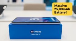 Jio का धमाका! ₹999 में टचस्क्रीन 5G फोन – मिलेगा 20MP कैमरा और 25,000mAh बैटरी, जानें पूरी डिटेल