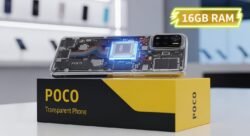 Poco का धमाका! Transparent Phone आया 16GB RAM और 512GB स्टोरेज के साथ – लुक देख लोग हुए हैरान