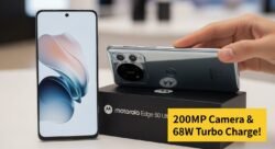 200MP कैमरा और 68W Turbo फास्ट चार्जिंग के साथ आया Motorola का धाकड़ 5G स्मार्टफोन – मिलेगा प्रीमियम एक्सपीरियंस
