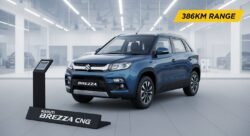 Maruti Brezza CNG का धमाका! 386KM रेंज और ₹50,000 सब्सिडी के साथ अब सस्ती SUV – जानें फीचर्स और कीमत