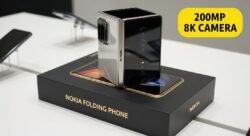 Nokia Folding Phone का धमाका! 200MP 8K कैमरा और 32GB RAM के साथ आया पतला फोल्डिंग मोबाइल – जानें कीमत